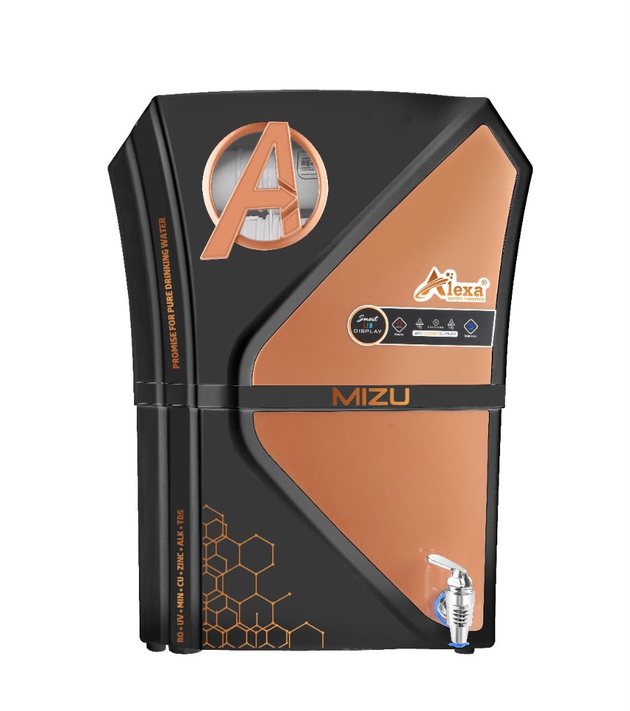 Alexa Mizu Rose Gold (RO + UV + MIN + Copper + Zinc + ALK)