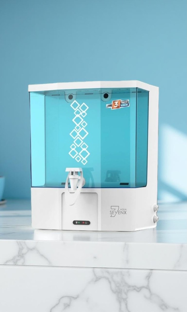 Aqua Sevenx White & Aqua Blue (UV + UF Purifier)