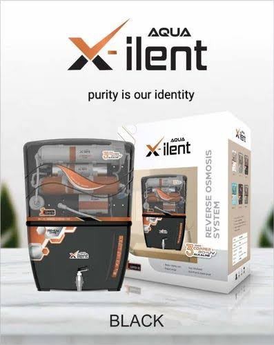 Aqua X-ilent Black (Copper + RO + UV + Alkaline)