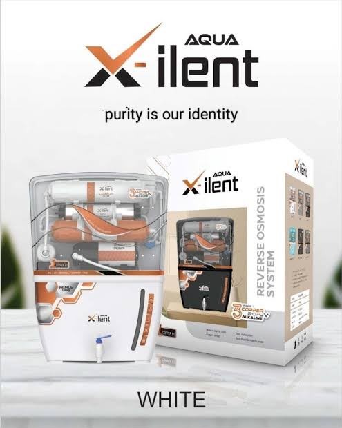 Aqua X-ilent White (Copper + RO + UV + Alkaline)