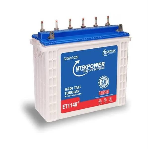 Microtek MtekPower HADI Tall Tubular Battery (ET1148+)